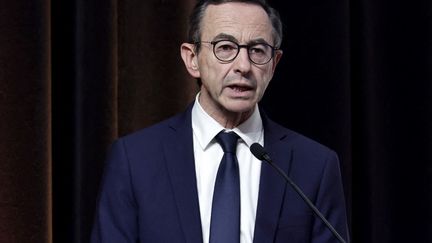 Le ministre de l'Intérieur Bruno Retailleau, à Paris, le 24 novembre 2024. (STEPHANE DE SAKUTIN / AFP)